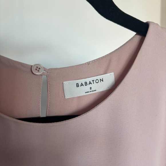 Aritzia Babaton Light Pink Arsha Dress NWT (2) - Picture 3 of 7